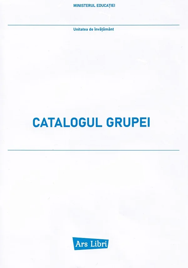 Catalogul grupei