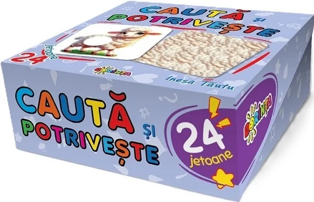 Cauta si potriveste. 24 jetoane