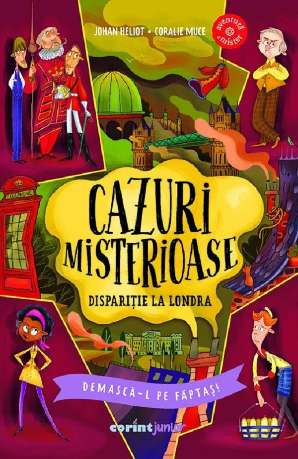 Cazuri misterioase. Disparitie la Londra. Demasca-l pe faptas!