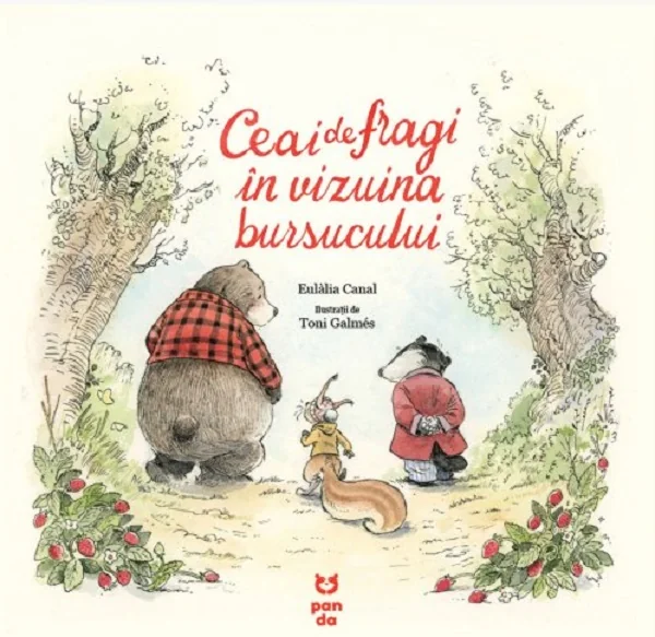Ceai de fragi in vizuina bursucului