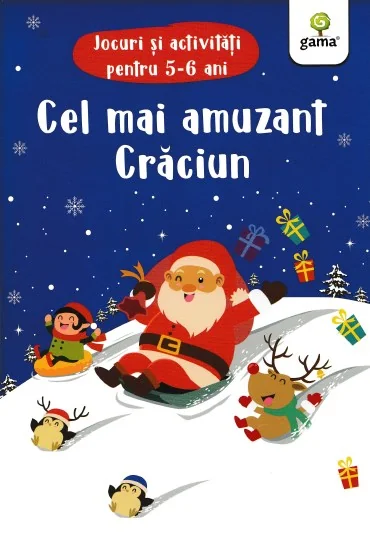 Cel mai amuzant Craciun. Jocuri si activitati pentru 5-6 ani