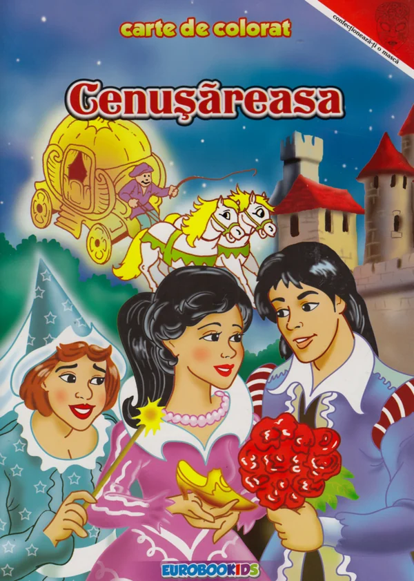 Cenusareasa - Carte de colorat