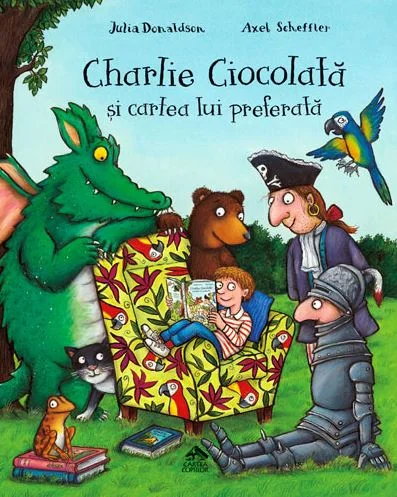 Charlie Ciocolata si cartea lui preferata