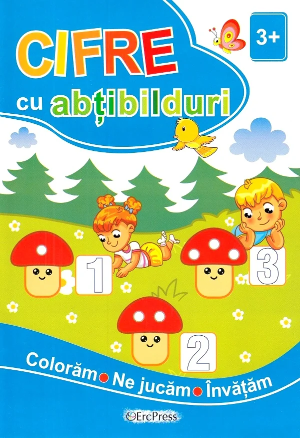 Cifre cu abtibilduri +3 ani