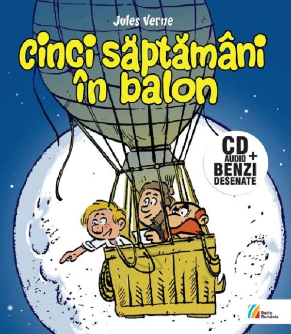 Cinci saptamani in balon + CD