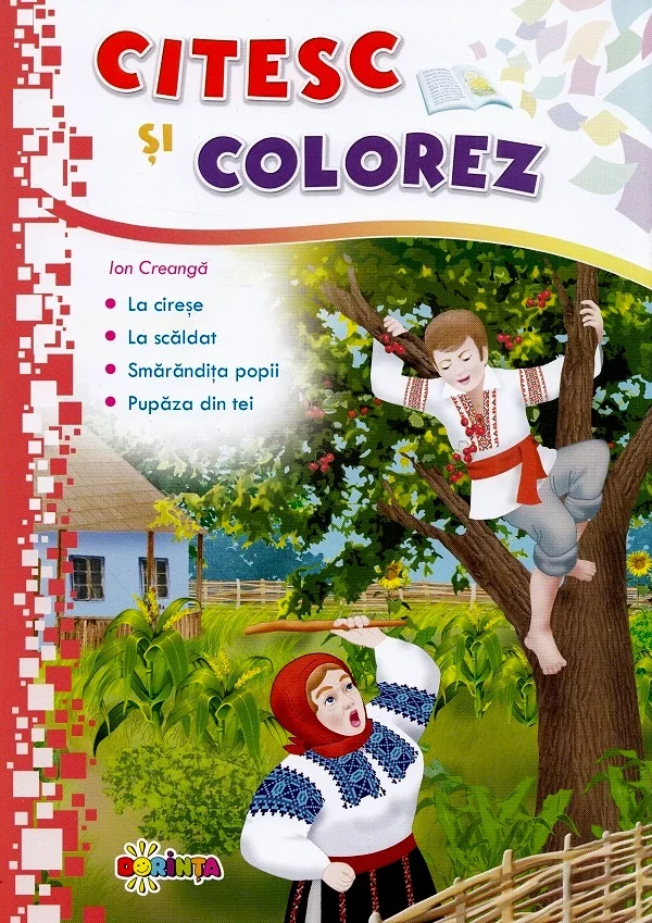 Citesc si colorez: La cirese