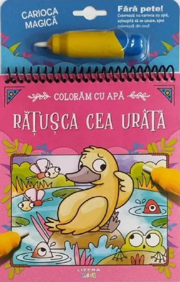 Coloram cu apa. Ratusca cea urata