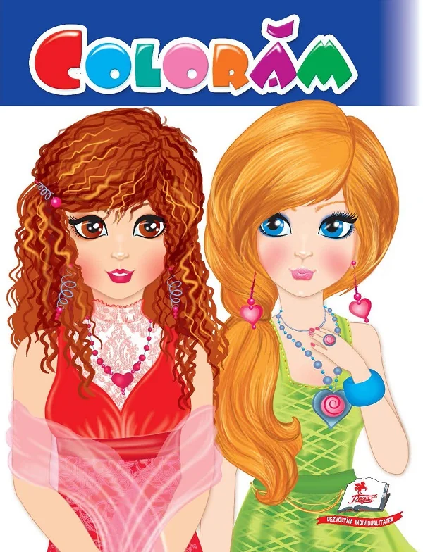 Coloram fetite. Albastru