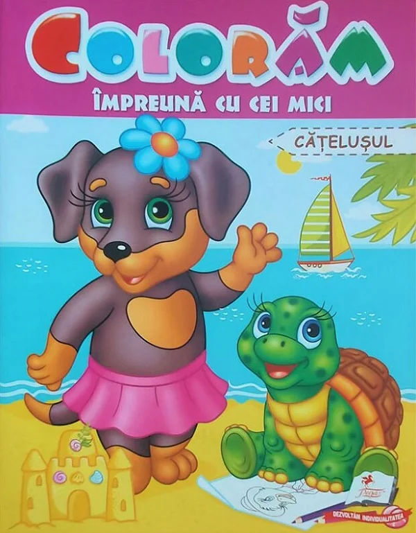 Coloram impreuna cu cei mici. Catelusul