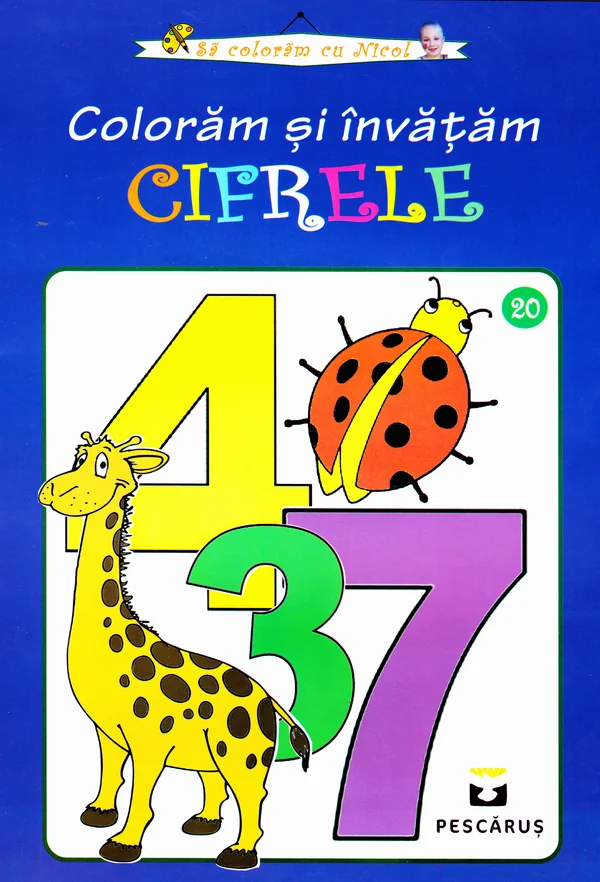 Coloram si invatam cifrele