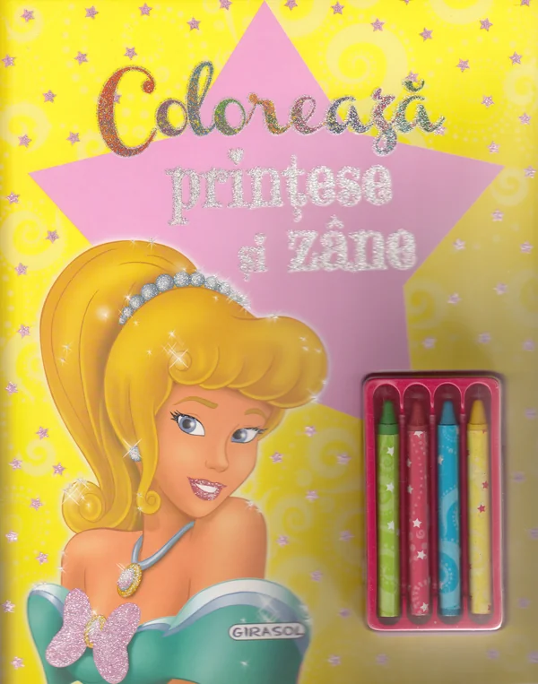 Coloreaza printese si zane
