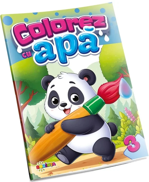 Colorez cu apa 3: Panda