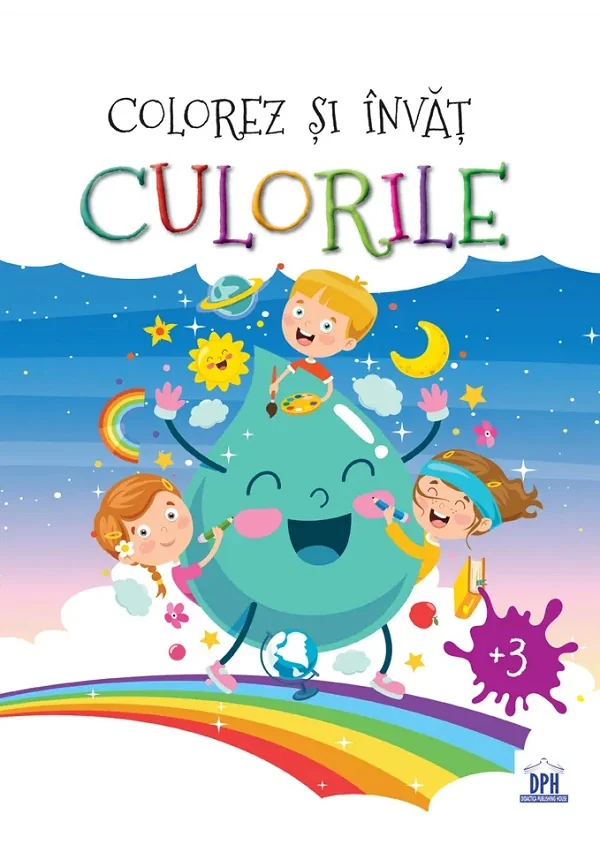 Colorez si invat culorile