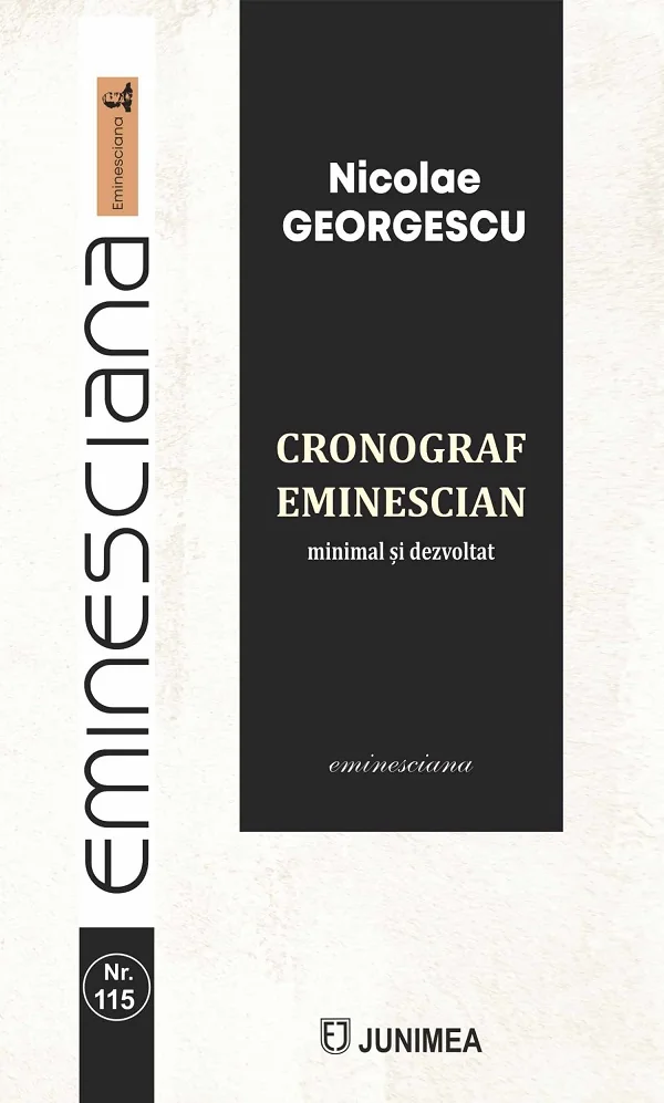 Cronograf Eminescian minimal si dezvoltat