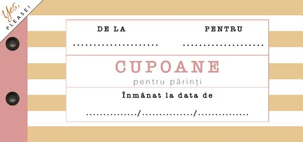 Cupoane: pentru parinti