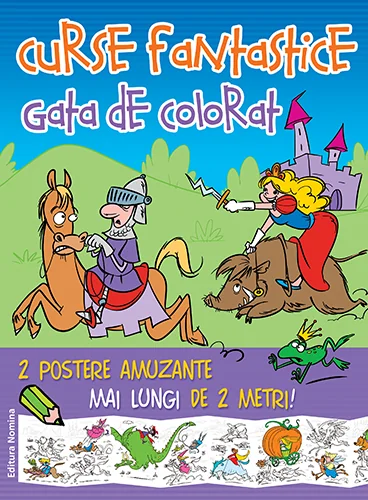 Curse fantastice gata de colorat - Animale