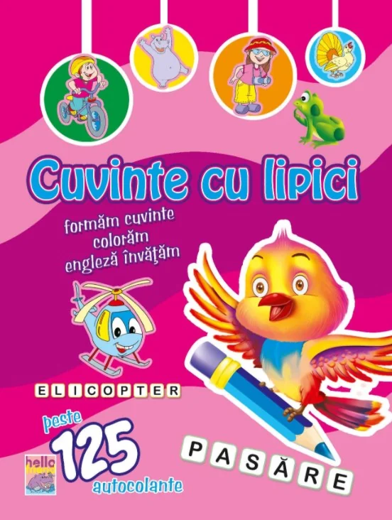 Cuvinte cu lipici Pasare