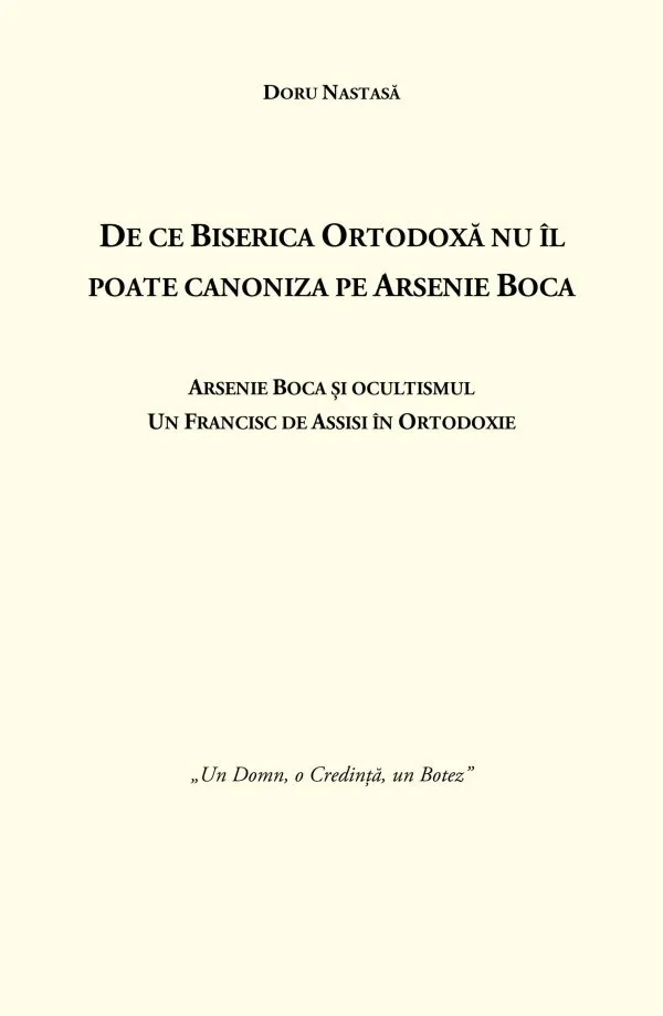 De ce Biserica Ortodoxa nu il poate canoniza pe Arsenie Boca