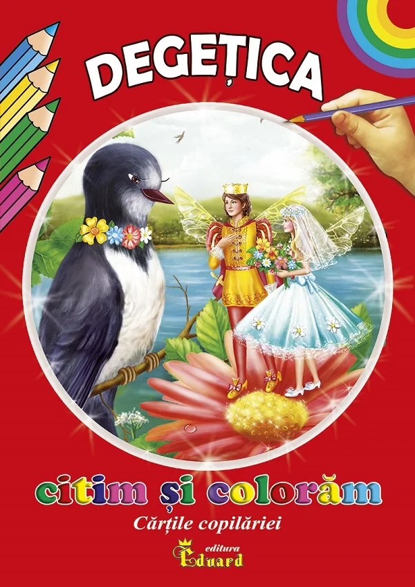 Degetica. Citim si coloram