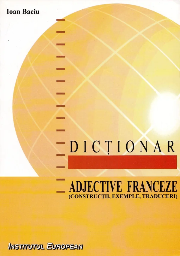 Dictionar adjective franceze