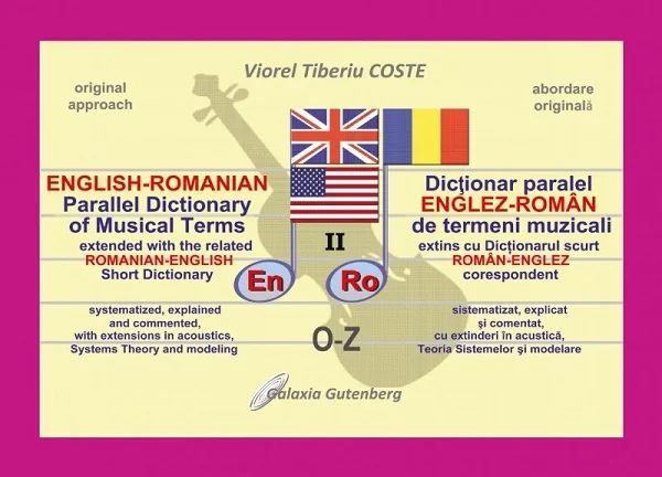 Dictionar paralel englez-roman de termeni muzicali Vol.2 (O-Z)