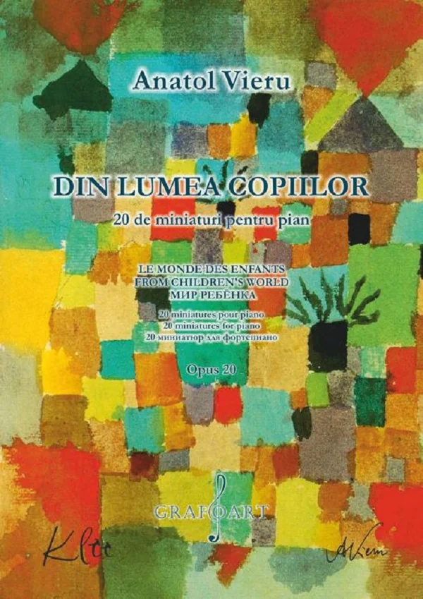 Din lumea copiilor. 20 de miniaturi pentru pian