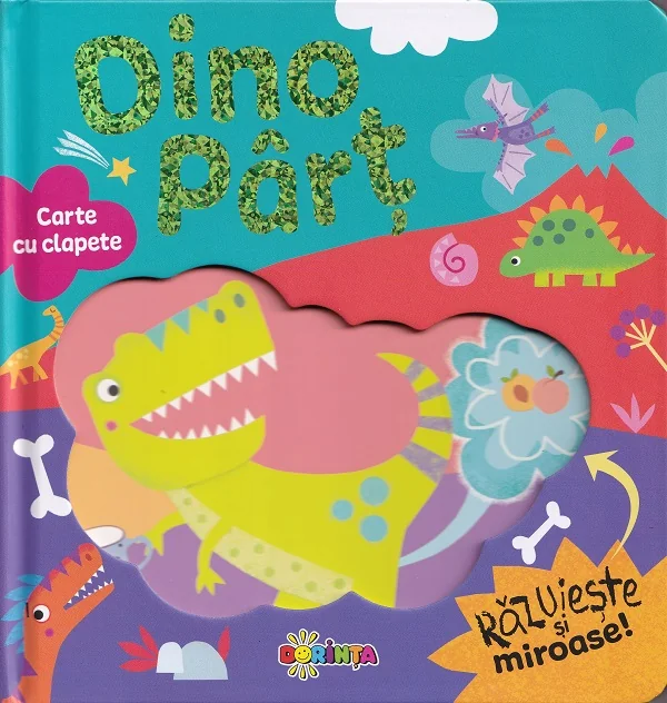 Dino Part. Carte cu clapete. Razuieste si miroase! - JJ. Lachowich