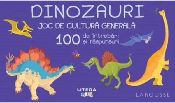 Dinozauri. Joc de cultura generala. 100 de intrebari si raspunsuri