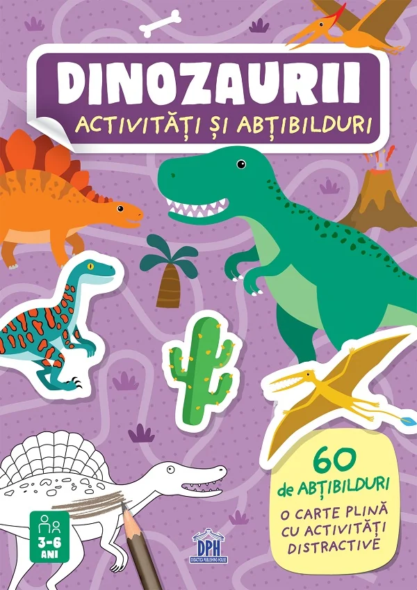 Dinozaurii. Activitati si abtibilduri