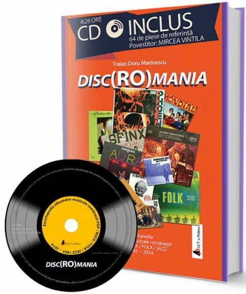 Disc Romania + CD (64 de piese de referinta. Povestitor: Mircea Vintila)