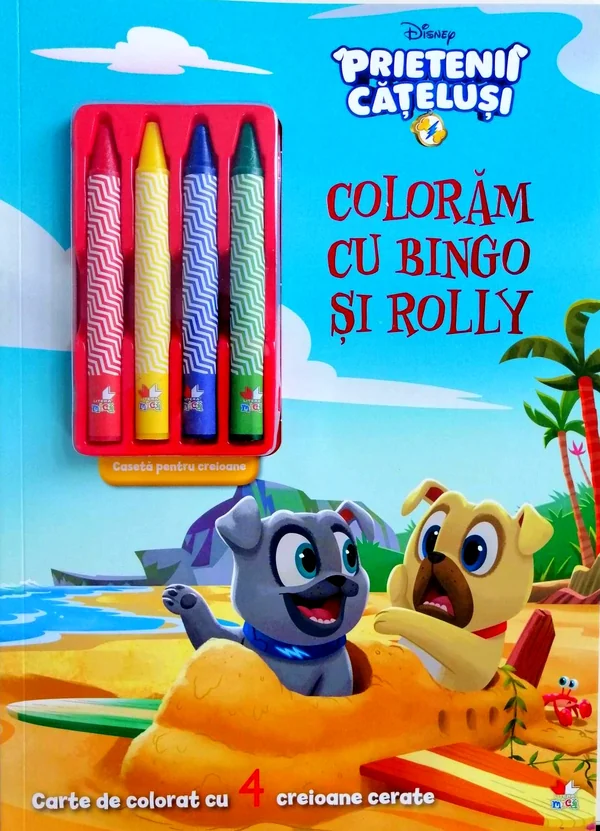 Disney: Prietenii catelusi. Coloram cu Bingo si Rolly