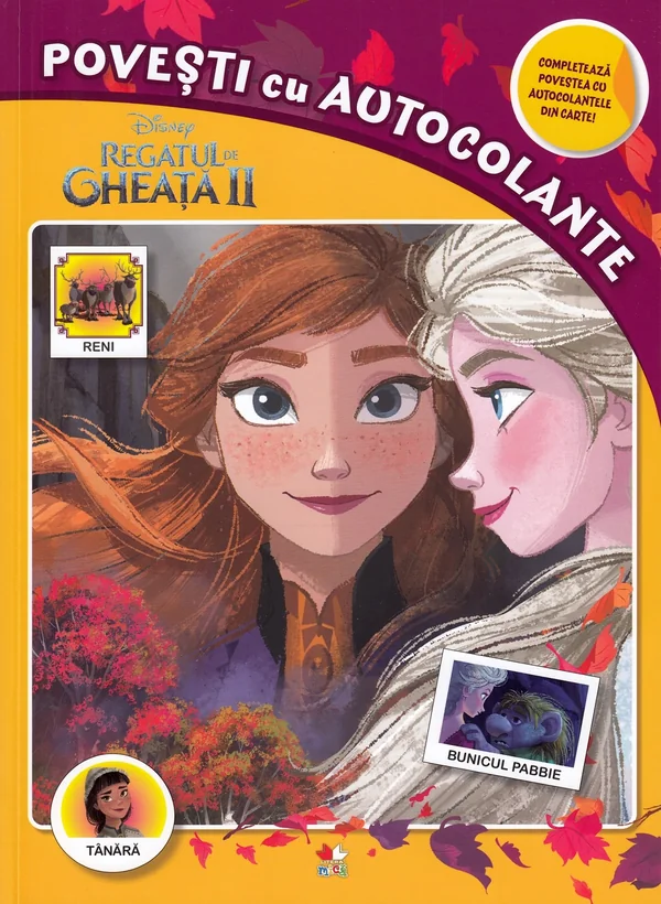 Disney. Regatul de gheata II. Povesti cu autocolante