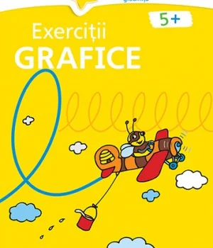 Exercitii grafice 5 ani+ (galbena)