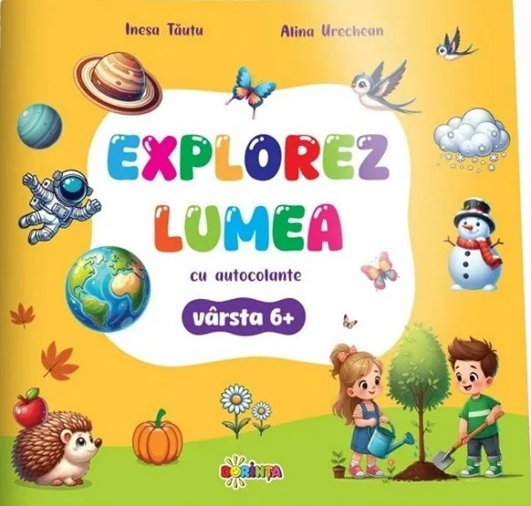 Explorez Lumea cu autocolante 6+