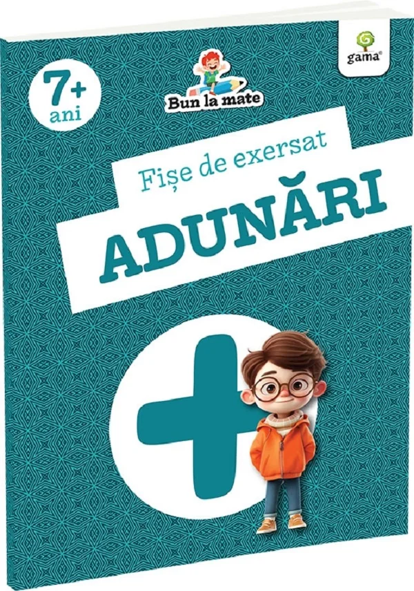 Fise de exersat. Adunari. Bun la mate 7 ani+