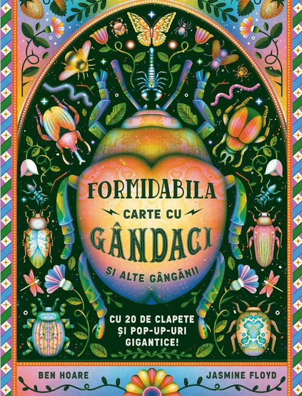 Formidabila carte cu gandaci si alte ganganii