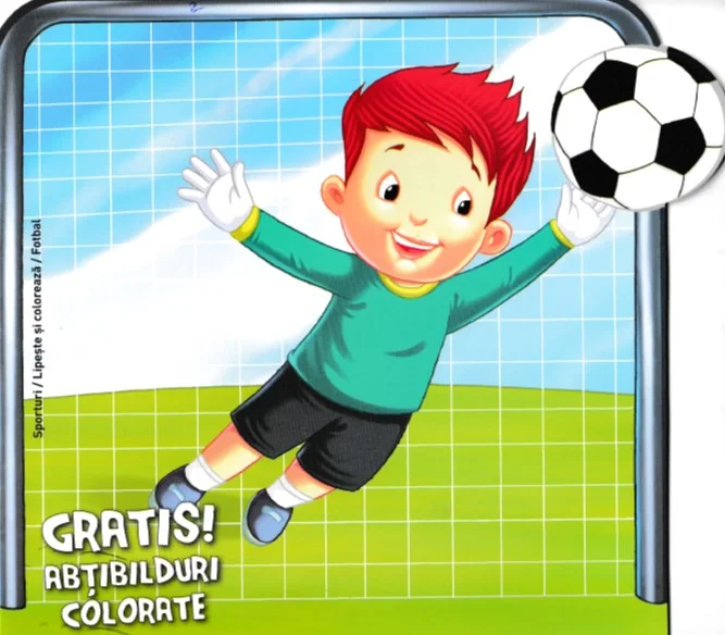 Fotbal. Abtibilduri colorate
