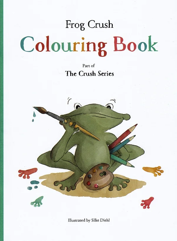 Frog Crush. Colouring Book