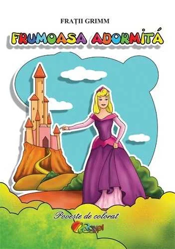 Frumoasa adormita. Poveste de colorat