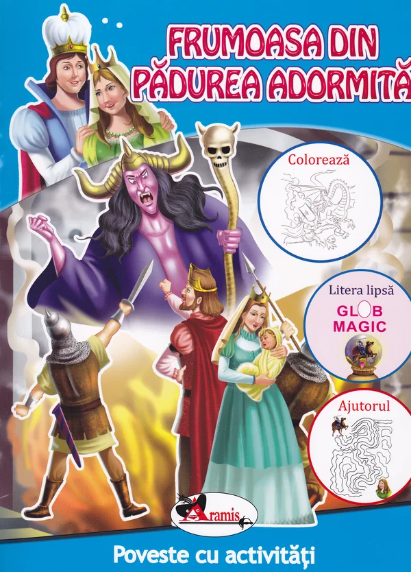Frumoasa din padurea adormita - Poveste cu activitati