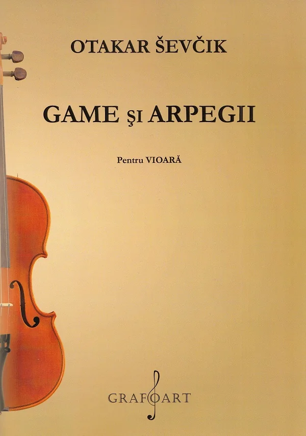 Game si arpegii pentru vioara