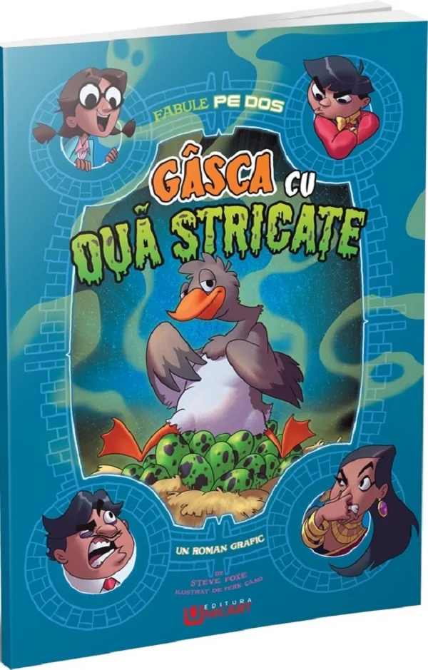 Gasca cu oua stricate. Fabule pe dos (benzi desenate)