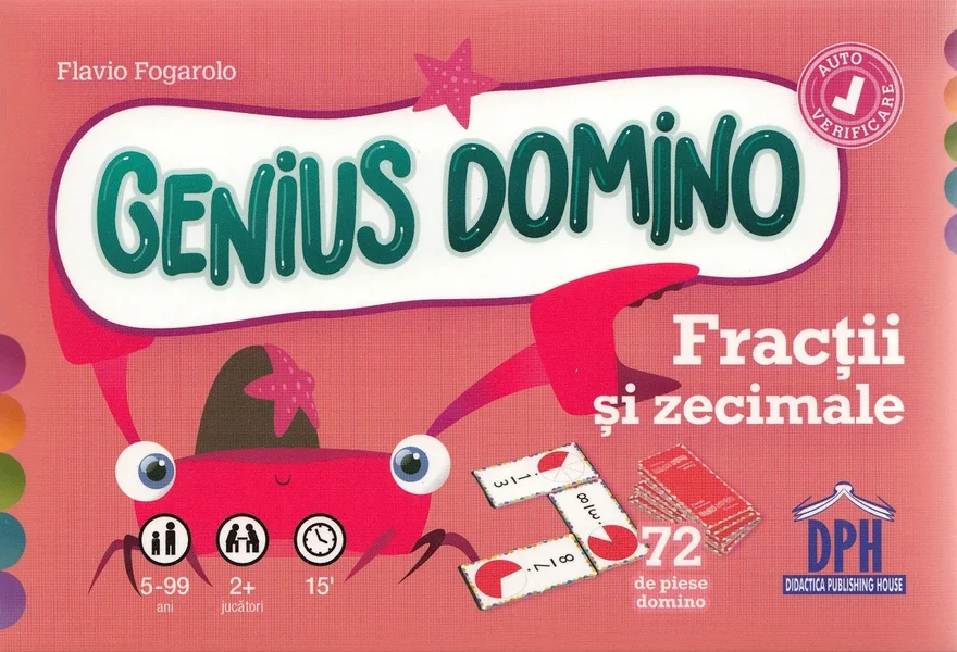 Genius Domino. Fractii si zecimale