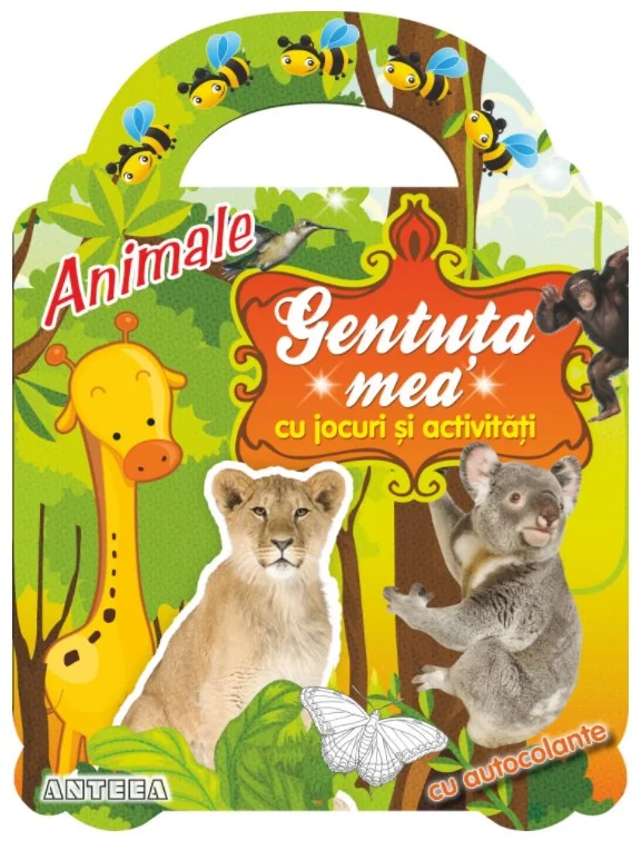 Gentuta mea cu jocuri si activitati. Animale