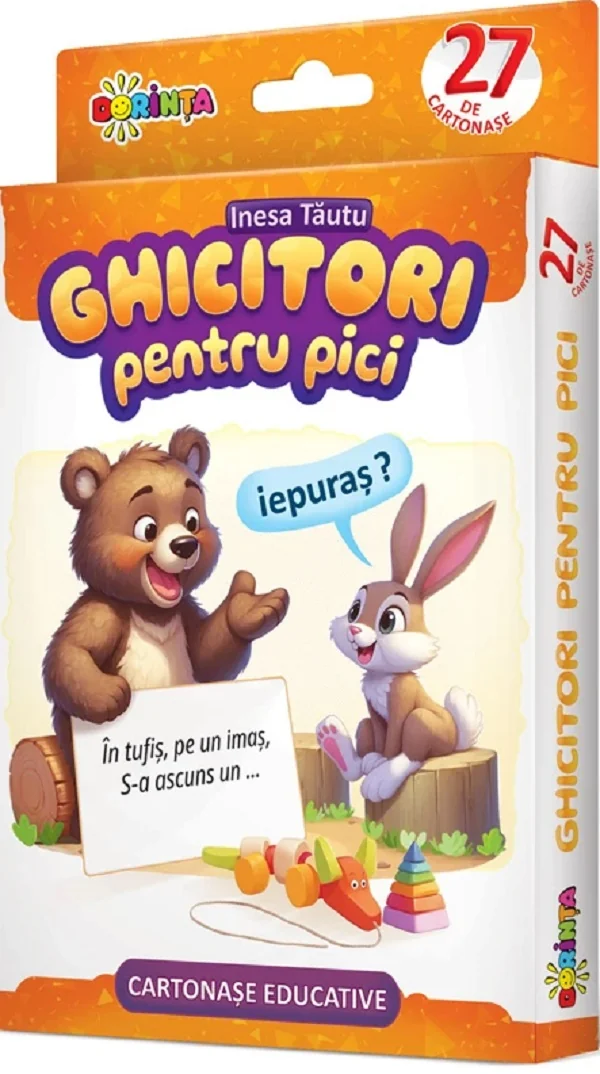 Ghicitori pentru pici. 27 de cartonase