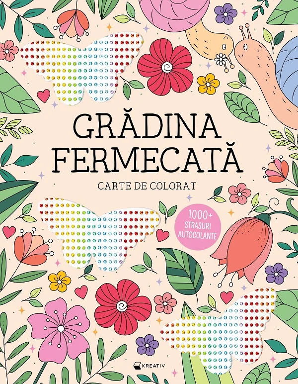 Gradina fermecata. Carte de colorat