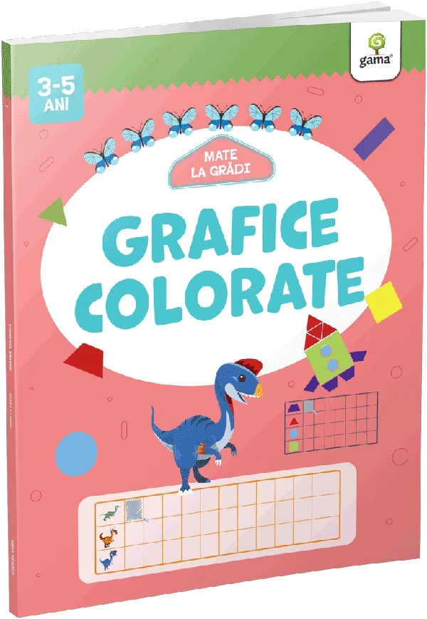 Grafice colorate. Mate la gradi 3-5 ani