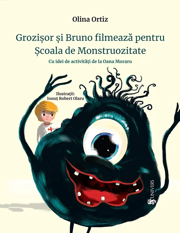 Grozisor si Bruno filmeaza pentru Scoala de Monstruozitate