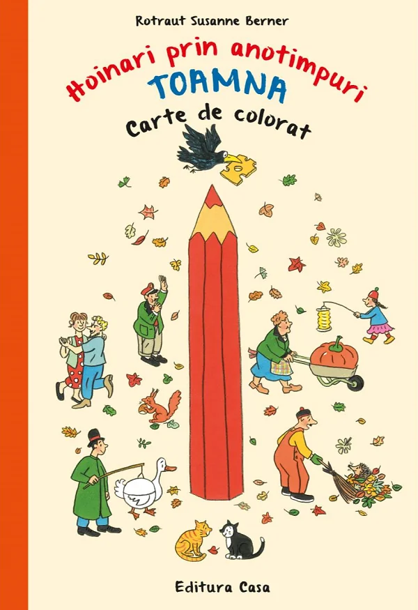 Hoinari prin anotimpuri: Toamna. Carte de colorat