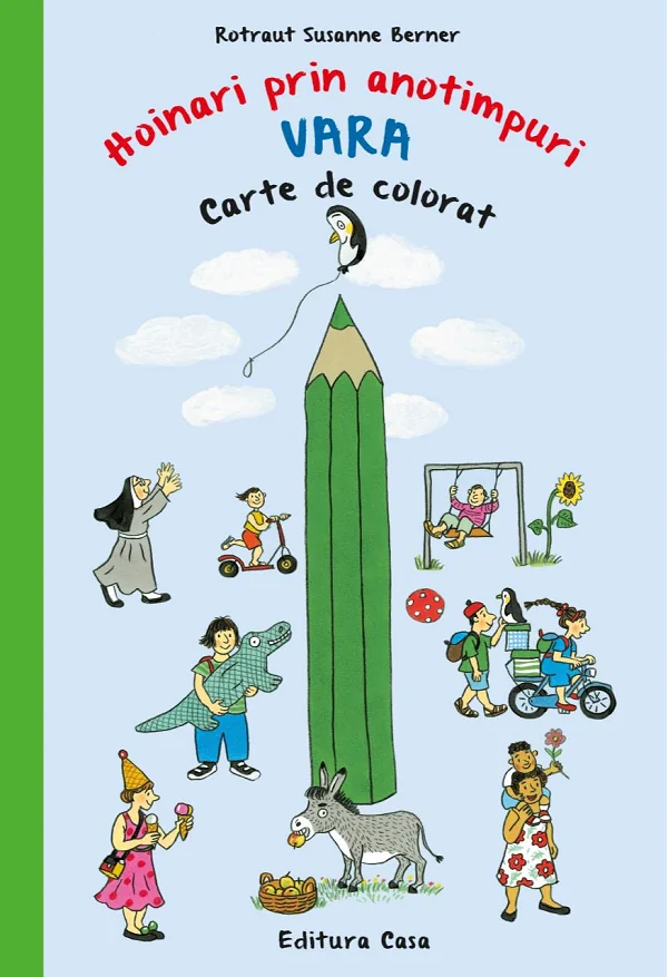 Hoinari prin anotimpuri: Vara. Carte de colorat